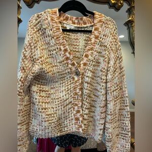 Women's Multicolor Knit Sweater Sz Large